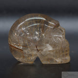 Quartz and Copper Human Skull