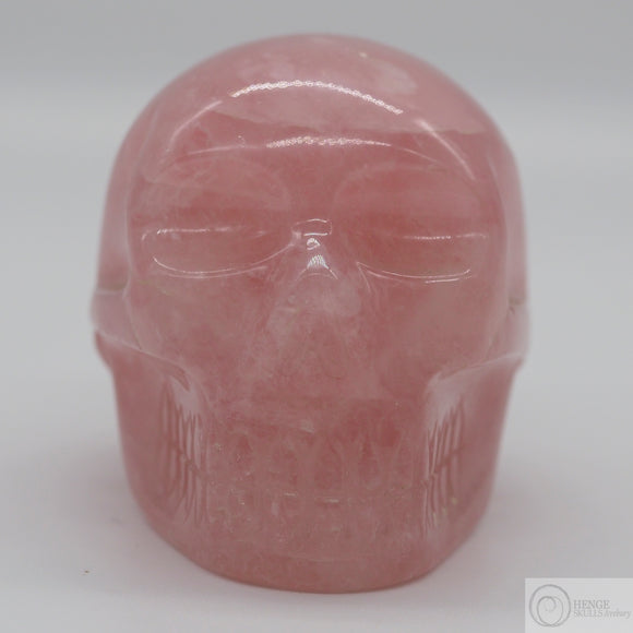 Rose Quartz Human Skull (RQ18)