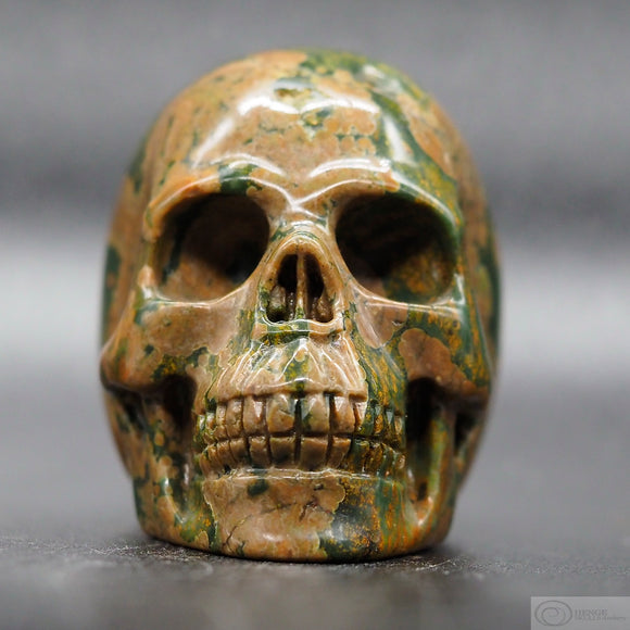 Rainforest Jasper Human Skull (RJ11)