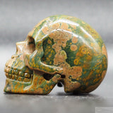 Rainforest Jasper Human Skull (RJ11)