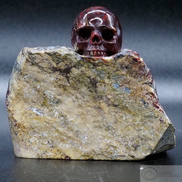 Red Pietersite Human Skull (RP01)