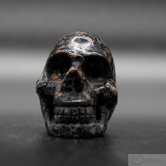 Red Snowflake Obsidian Human Skull (RSO01)
