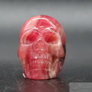 Rhodochrosite Human Skull