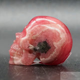 Rhodochrosite Human Skull