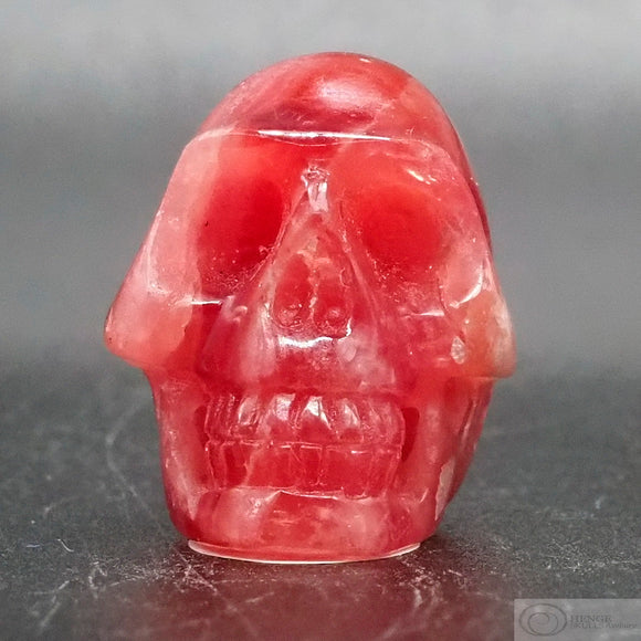 Rhodochrosite Human Skull