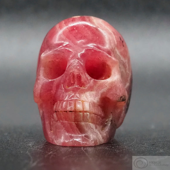 Rhodochrosite Human Skull
