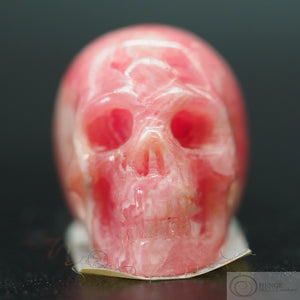 Rhodochrosite Skull