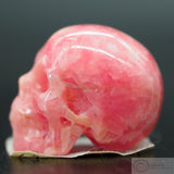 Rhodochrosite Skull