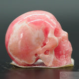 Rhodochrosite Skull