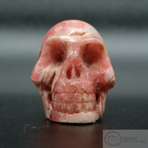 Rhodochrosite Skull