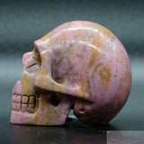 Rhodonite Human Skull (Rho04)