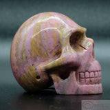 Rhodonite Human Skull (Rho04)