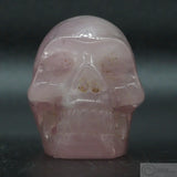 Rose Quartz Human Skull (RQ11)