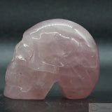 Rose Quartz Human Skull (RQ11)