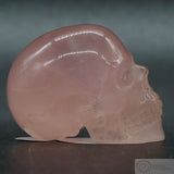 Rose Quartz Human Skull (RQ12)