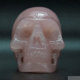 Rose Quartz Human Skull