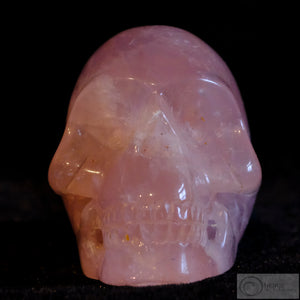 Rose Quartz Skull