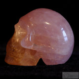 Rose Quartz Skull