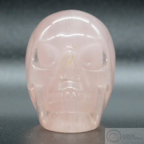 Rose Quartz Human Skull (RQ06)