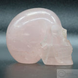 Rose Quartz Human Skull (RQ06)