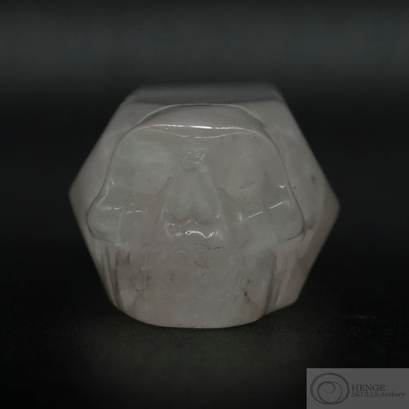 Rose Quartz Human Skull (RQ05)