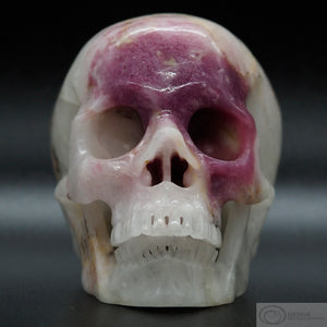 Rubellite Tourmaline Human Skull (RT01)