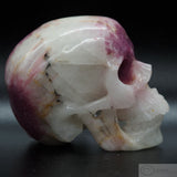 Rubellite Tourmaline Human Skull (RT01)