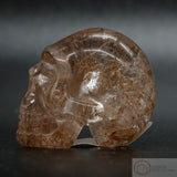 Rutilated Quartz Skull