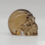 Smoky Citrine Human Skull (SC13)