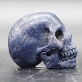 Sapphire Human Skull