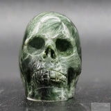 Seraphenite Human Skull (Sera03)