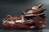 Serpentine Dragon Skull
