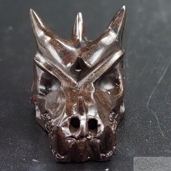 Serpentine Dragon Skull