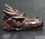 Serpentine Dragon Skull