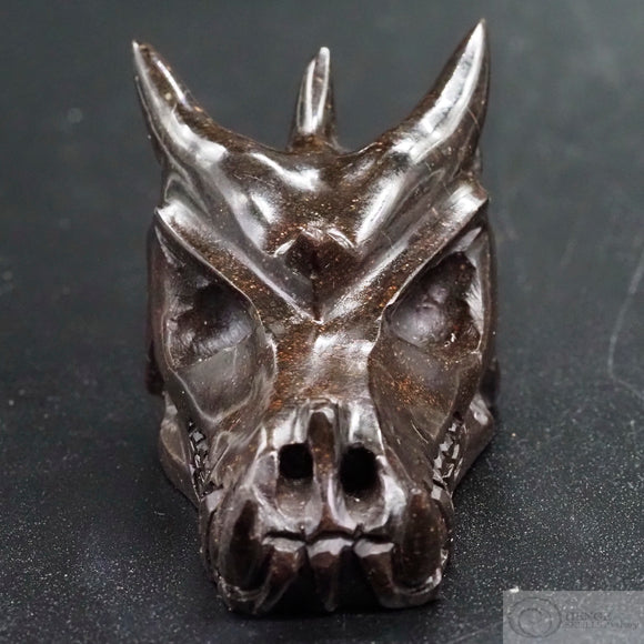 Serpentine Dragon Skull