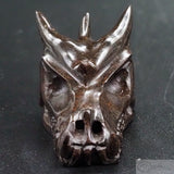 Serpentine Dragon Skull