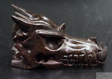 Serpentine Dragon Skull