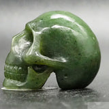 Siberian Jade Human Skull