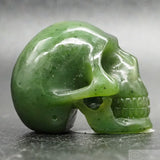 Siberian Jade Human Skull