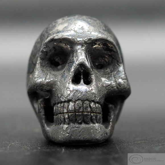 Silver Ore Human Skull (SO03)