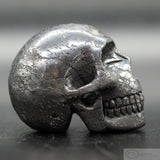 Silver Ore Human Skull (SO03)