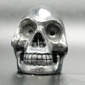 Silver Ore Skull