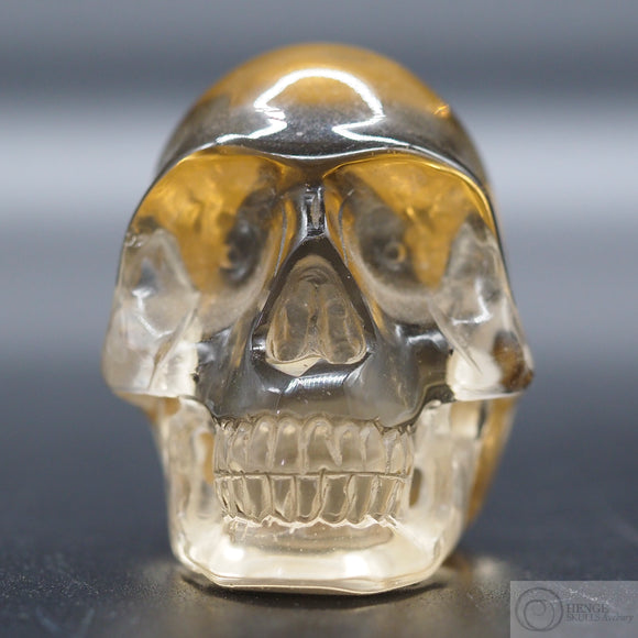 Smoked Citrine Human Skull (SC02)