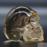 Smoked Citrine Human Skull (SC02)