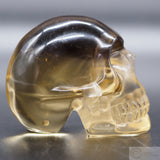 Smoked Citrine Human Skull (SC04)