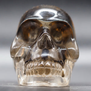 Smoky Citrine Human Skull (SC08)