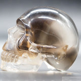 Smoky Citrine Human Skull (SC08)