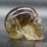 Smoky Quartz Human Skull (SQ03)