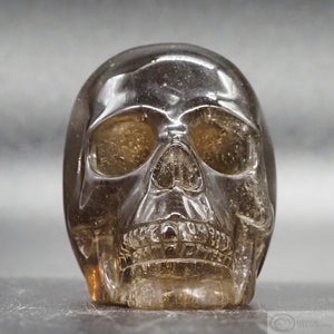 Smoky Quartz Human Skull (SQ06)