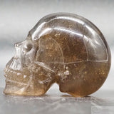 Smoky Quartz Human Skull (SQ06)